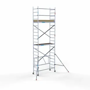 Euroscaffold folding scaffold working height 6,50 m