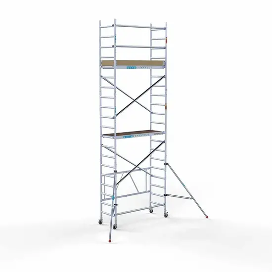 Euroscaffold Euroscaffold folding scaffold working height 6,50 m