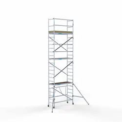 Euroscaffold folding scaffold working height 7,50 m