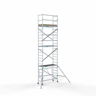 Euroscaffold folding scaffold working height 7,50 m