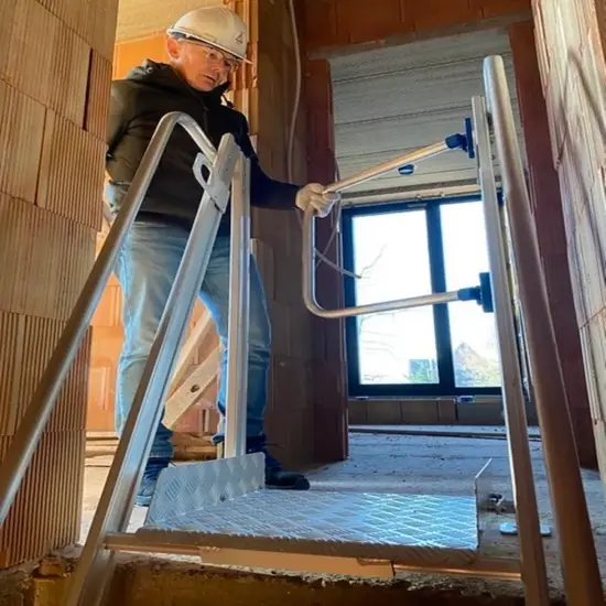 Solide Solide slab acces ladder 8-13 tread EAD0813