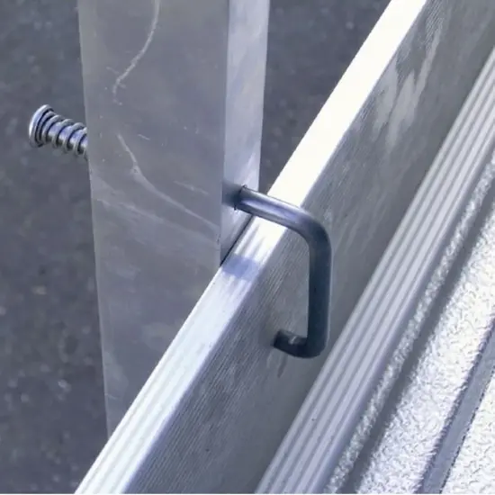 Solide Solide passerelle en aluminium 7,20 m WB720