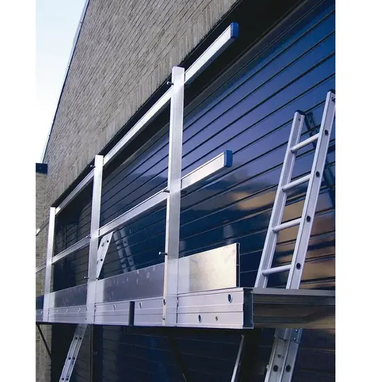 Solide Solide aluminium werkbrug loopbrug 8,20 m