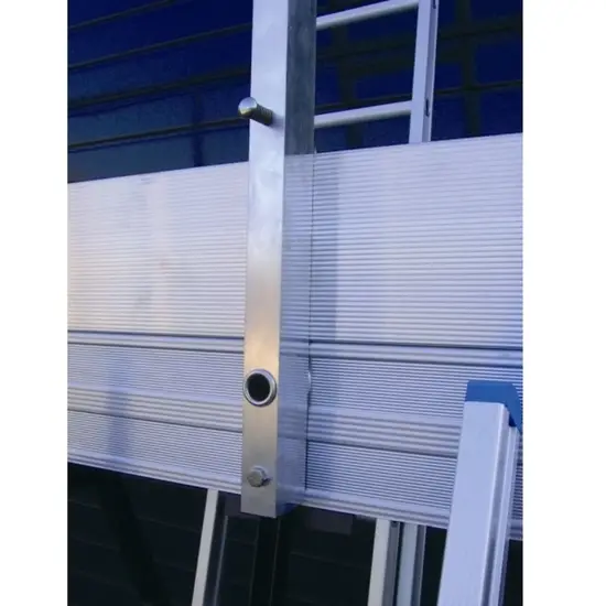 Solide Solide aluminium werkbrug loopbrug 8,20 m