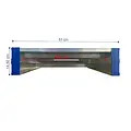 Solide Solide aluminium werkbrug loopbrug 8,20 m