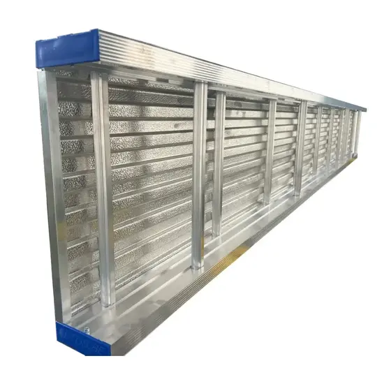 Solide Solide aluminium werkbrug loopbrug 8,20 m