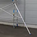 ASC ASC AGS Pro échafaudage roulant 135x250 9,2m HT garde-corps deux côtés