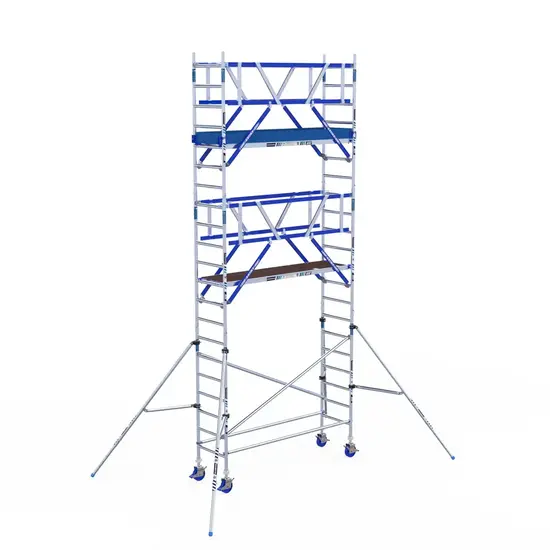 ASC ASC AGS Pro rolling scaffold 75x190 7.2m working height guardrail double-sided