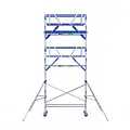 ASC ASC AGS Pro rolling scaffold 75x190 7.2m working height guardrail double-sided
