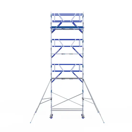 ASC ASC AGS Pro rolling scaffold 75x190 9.2m working height guardrail double-sided