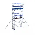 ASC ASC AGS Pro rolsteiger 75x250 6,2m werkhoogte voorloopleuning dubbel