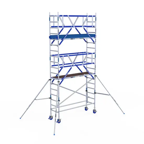 ASC ASC AGS Pro rolsteiger 75x250 6,2m werkhoogte voorloopleuning dubbel