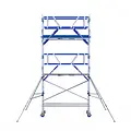 ASC ASC AGS Pro rolsteiger 75x250 6,2m werkhoogte voorloopleuning dubbel