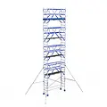 ASC ASC AGS Pro rolling scaffold 75x250 10.2m working height guardrail double-sided
