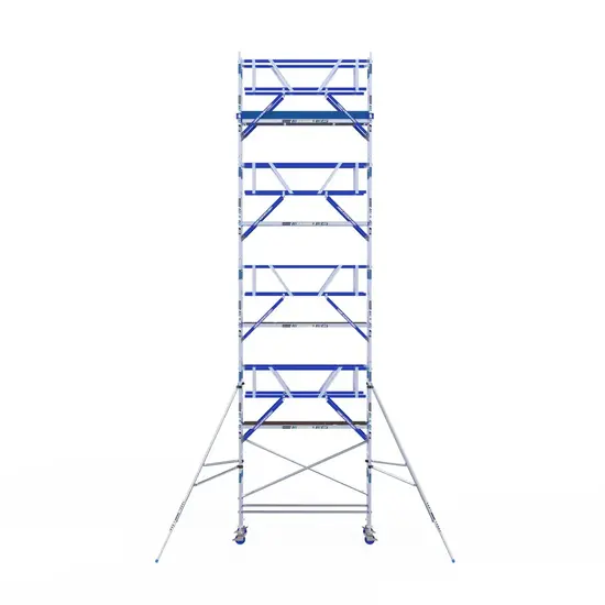 ASC ASC AGS Pro rolling scaffold 75x250 10.2m working height guardrail double-sided