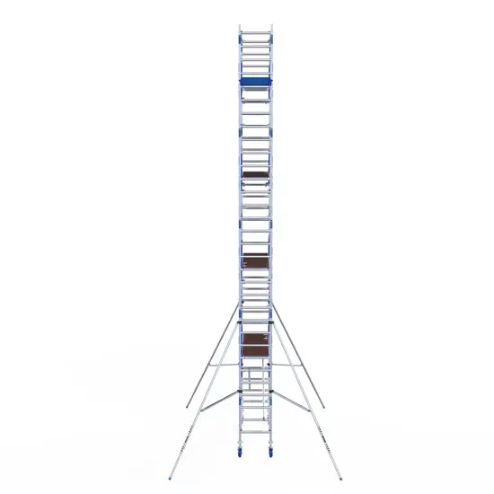 ASC ASC AGS Pro rolling scaffold 75x250 10.2m working height guardrail double-sided