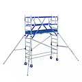 ASC ASC AGS Pro échafaudage roulant 75x305 4,2m HT garde-corps deux côtés