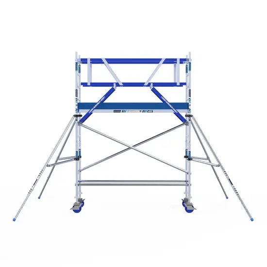 ASC ASC AGS Pro échafaudage roulant 75x305 4,2m HT garde-corps deux côtés