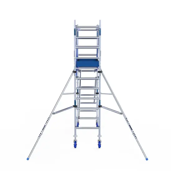 ASC ASC AGS Pro échafaudage roulant 75x305 4,2m HT garde-corps deux côtés