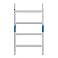ASC ASC AGS Pro échafaudage roulant 75x305 4,2m HT garde-corps deux côtés