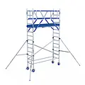 ASC ASC AGS Pro rolsteiger 75x305 5,2m werkhoogte voorloopleuning dubbel