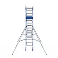 ASC ASC AGS Pro rolsteiger 75x305 5,2m werkhoogte voorloopleuning dubbel