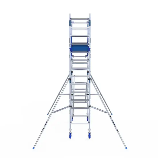 ASC ASC AGS Pro rolsteiger 75x305 5,2m werkhoogte voorloopleuning dubbel