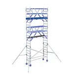 ASC ASC AGS Pro rolling scaffold 75x305 7.2m working height guardrail double-sided