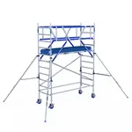 ASC ASC AGS Pro rolsteiger 90x190 4,2m werkhoogte voorloopleuning dubbel