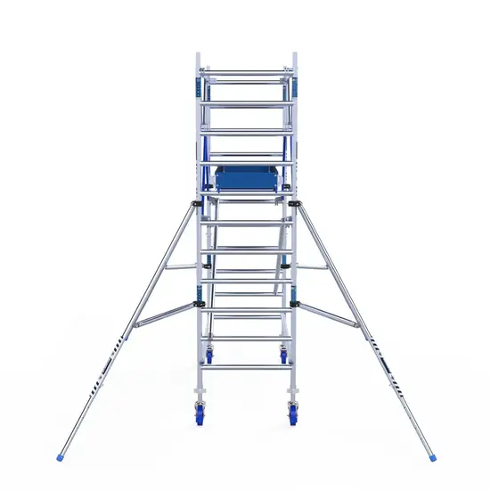 ASC ASC AGS Pro échafaudage roulant 90x190 4,2m HT garde-corps deux côtés