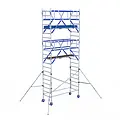 ASC ASC AGS Pro rolling scaffold 90x190 7.2m working height guardrail double-sided