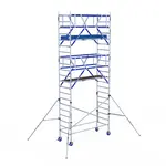 ASC ASC AGS Pro rolling scaffold 90x250 7.2m working height guardrail double-sided