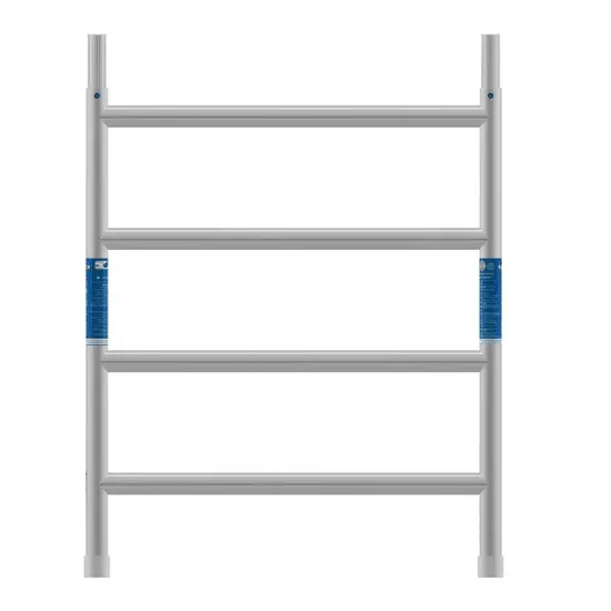 ASC ASC AGS Pro échafaudage roulant 90x250 10,2m HT garde-corps deux côtés