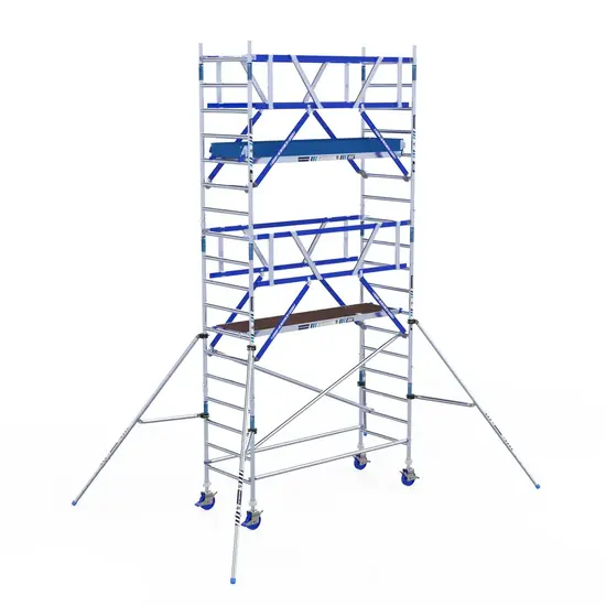 ASC ASC AGS Pro rolsteiger 90x305 6,2m werkhoogte voorloopleuning dubbel