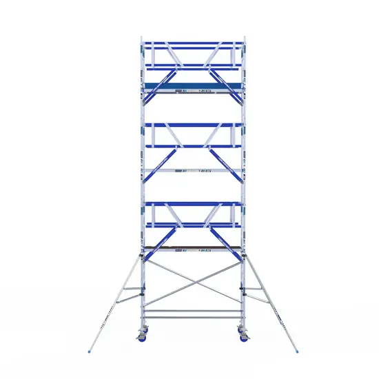 ASC ASC AGS Pro rolsteiger 90x305 8,2m werkhoogte voorloopleuning dubbel