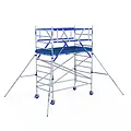 ASC ASC AGS Pro rolling scaffold 135x190 4.2m working height guardrail double-sided