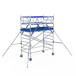 ASC AGS Pro échafaudage roulant 135x190 4,2m HT garde-corps deux côtés