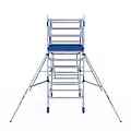 ASC ASC AGS Pro rolling scaffold 135x190 4.2m working height guardrail double-sided