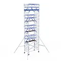 ASC ASC AGS Pro échafaudage roulant 135x190 10,2m HT garde-corps deux côtés