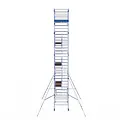 ASC ASC AGS Pro échafaudage roulant 135x190 10,2m HT garde-corps deux côtés
