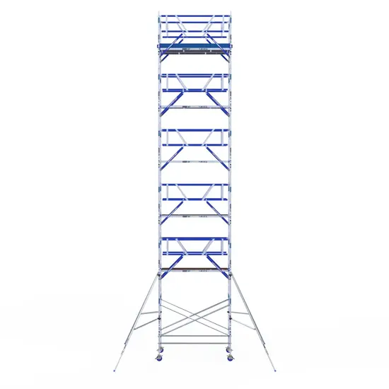 ASC ASC AGS Pro rolling scaffold 135x190 13.2m working height guardrail double-sided