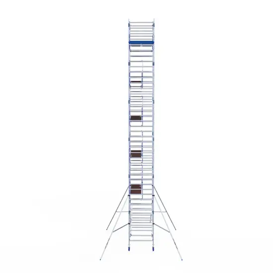 ASC ASC AGS Pro rolling scaffold 135x190 13.2m working height guardrail double-sided