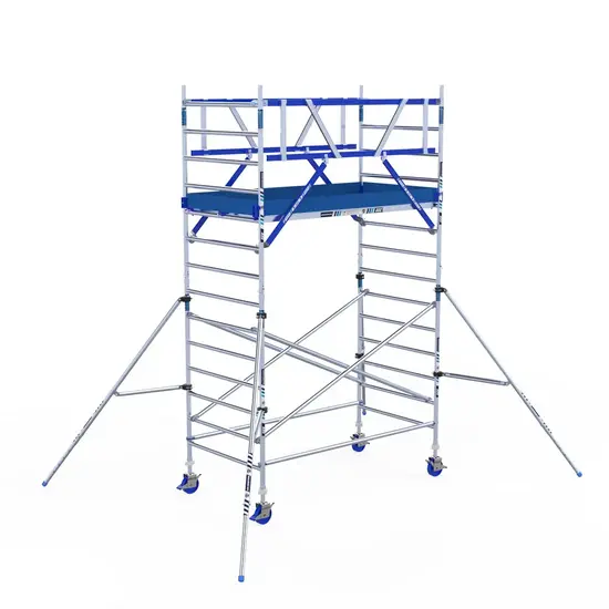 ASC ASC AGS Pro rolling scaffold 135x250 5.2m working height guardrail double-sided