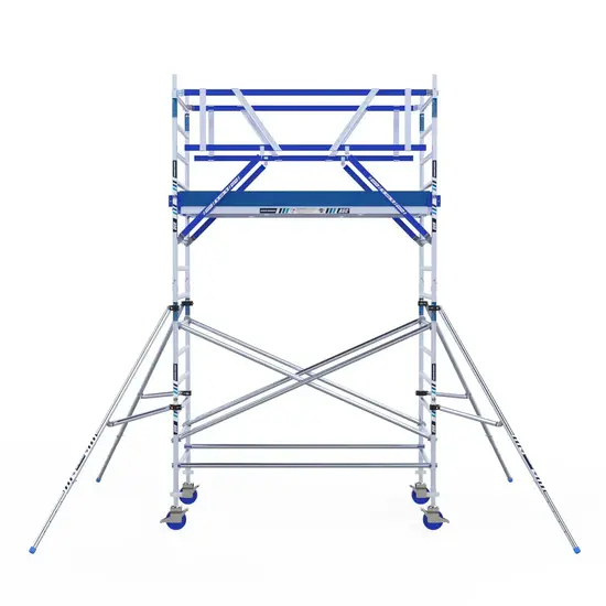 ASC ASC AGS Pro rolsteiger 135x250 5,2m werkhoogte voorloopleuning dubbel