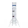 ASC ASC AGS Pro échafaudage roulant 135x250 9,2m HT garde-corps deux côtés