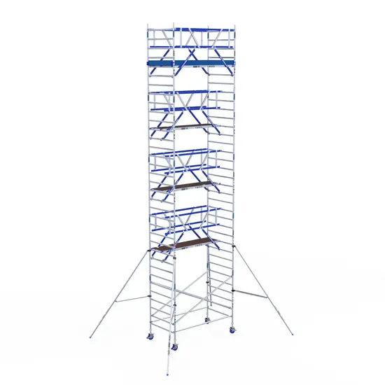 ASC ASC AGS Pro rolsteiger 135x250 11,2m werkhoogte voorloopleuning dubbel