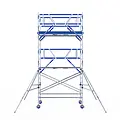 ASC ASC AGS Pro rolsteiger 135x305 6,2m werkhoogte voorloopleuning dubbel