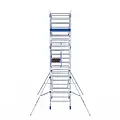 ASC ASC AGS Pro rolling scaffold 135x305 7.2m working height guardrail double-sided