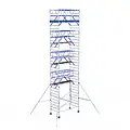 ASC ASC AGS Pro rolsteiger 135x305 11,2m werkhoogte voorloopleuning dubbel