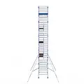 ASC ASC AGS Pro rolsteiger 135x305 11,2m werkhoogte voorloopleuning dubbel